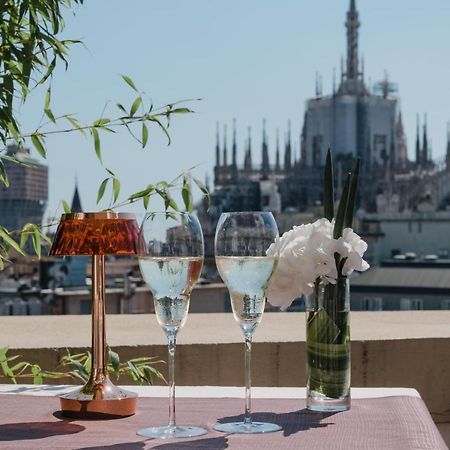 Hotel Palazzo Matteotti, The Dedica Anthology, Autograph Collection Mailand Exterior foto Terrace