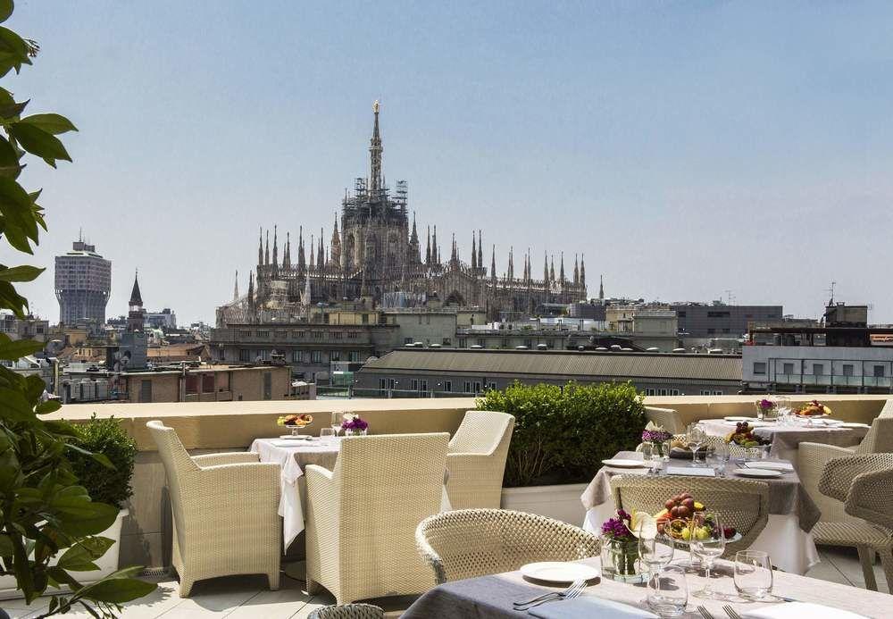 Hotel Palazzo Matteotti, The Dedica Anthology, Autograph Collection Mailand Exterior foto The Terrace at the Four Seasons Milano