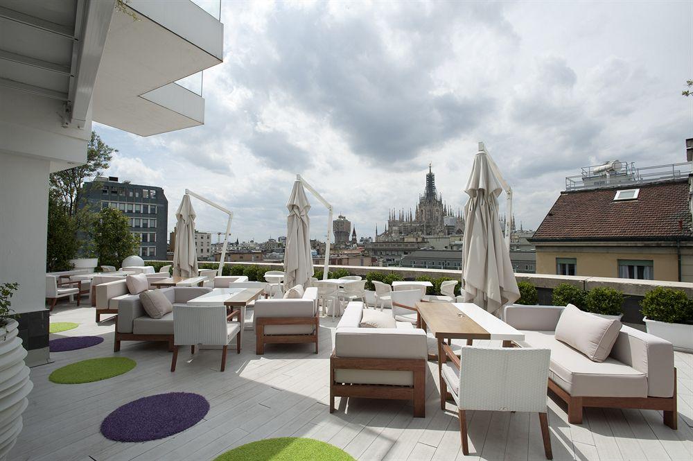 Hotel Palazzo Matteotti, The Dedica Anthology, Autograph Collection Mailand Exterior foto Rooftop terrace