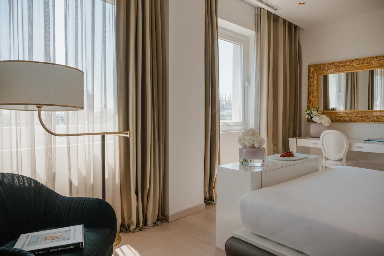 Hotel Palazzo Matteotti, The Dedica Anthology, Autograph Collection Mailand Exterior foto A room at the hotel